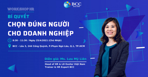 Workshop HR - Bí quyết chọn đúng người cho doanh nghiệp