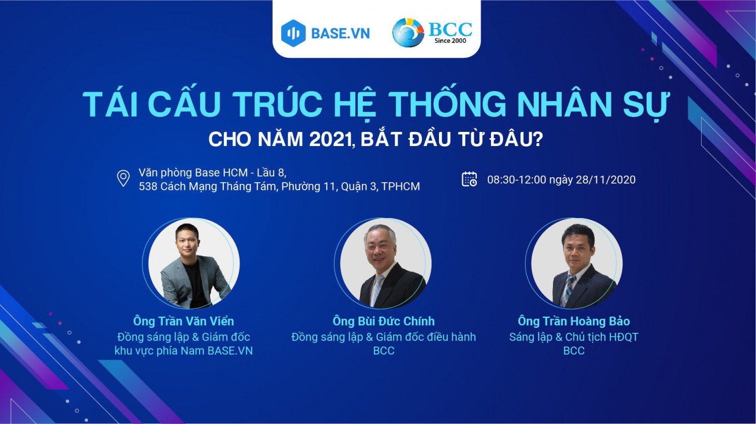 Tọa đàm: Tái cấu trúc hệ thống nhân sự cho năm 2021, bắt đầu từ đâu?